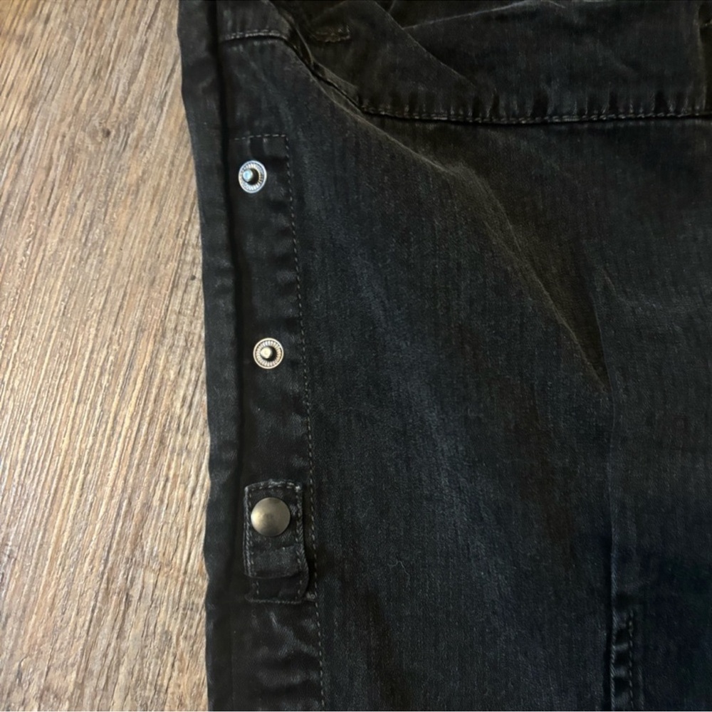 NWOT FREE PEOPLE We The Free Can't Compare Cargo Pants In Black SZ: L - Picture 7 of 11